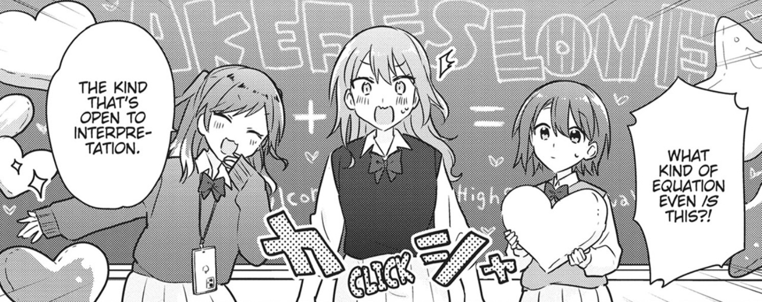 Mathématiquement yuri. © 2022 SYU YASAKA / TAKESHOBO Co. LTD.