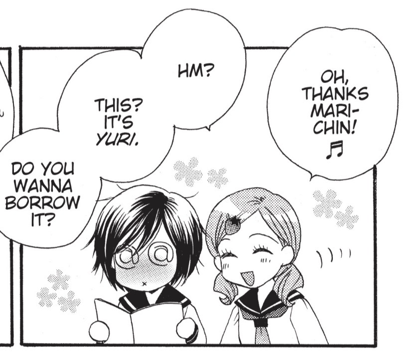 It’s, indeed, yuri. © Miruku Morinaga 2006