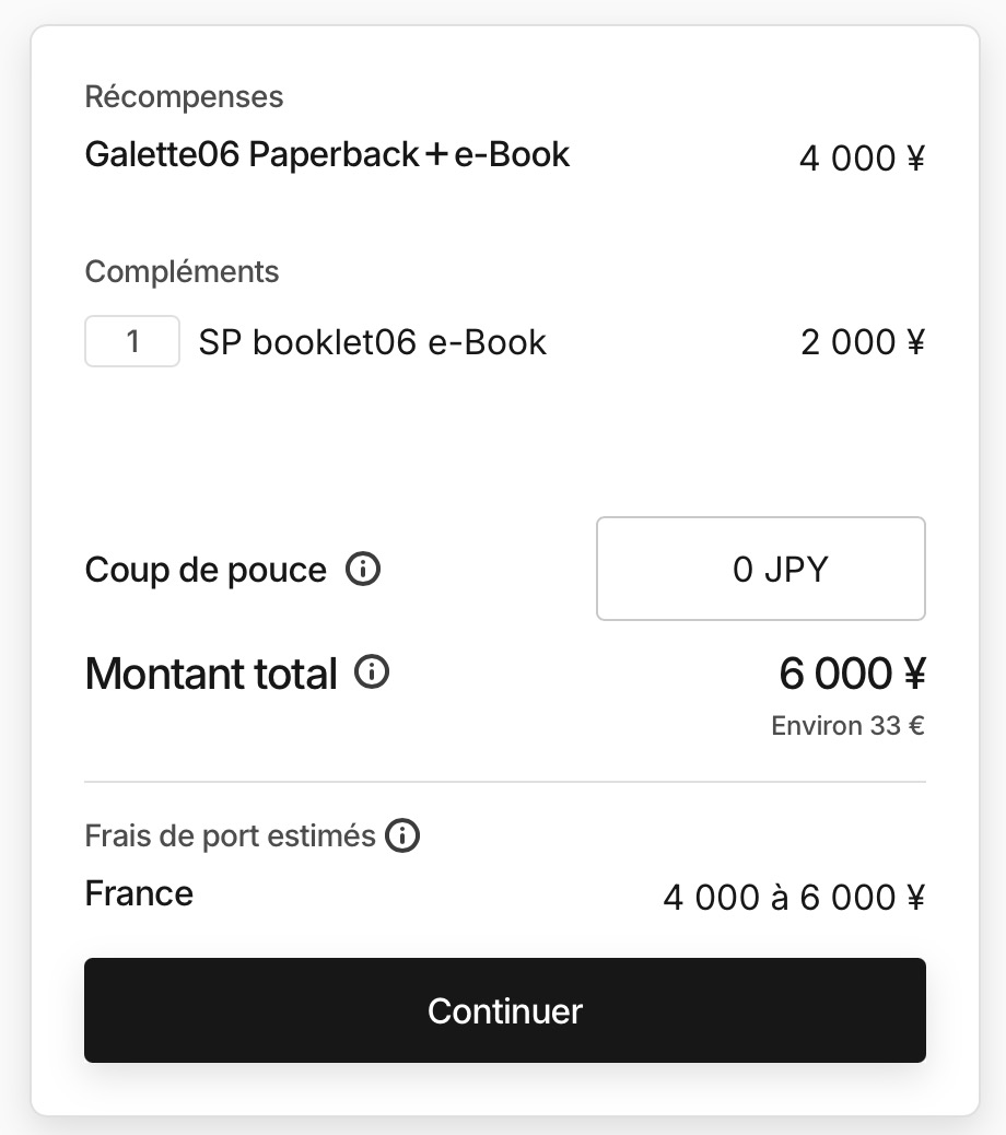 Pour le magazine au format physique (et le booklet en numérique), la livraison à elle seule fait presque doubler le prix final. 